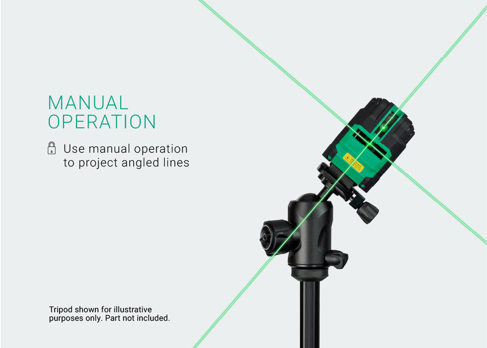 Crossline Laser Level Kit CLX-PG21