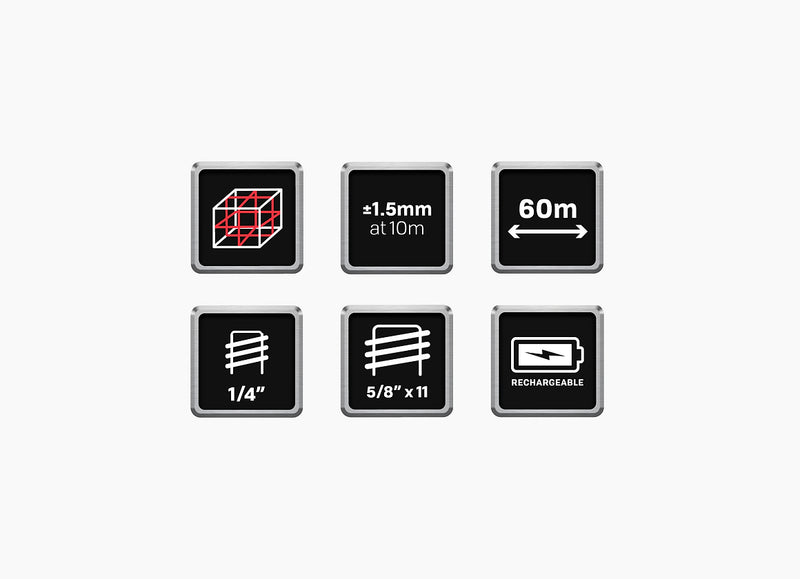 3D Multi-line Laser Level Kit TML-3DRS