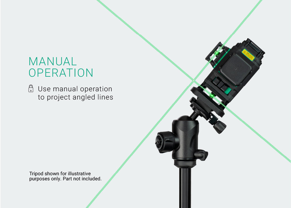 3D Multi-line Laser Level Kit 3DX-PG30B