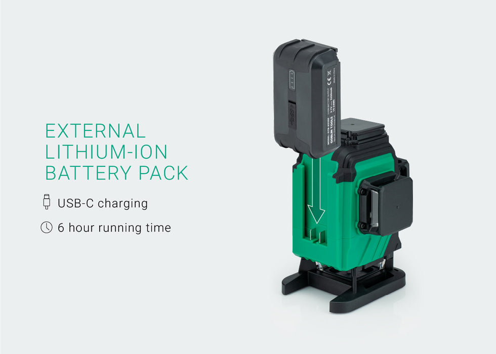 3D Multi-line Laser Level Kit 3DX-PG30B