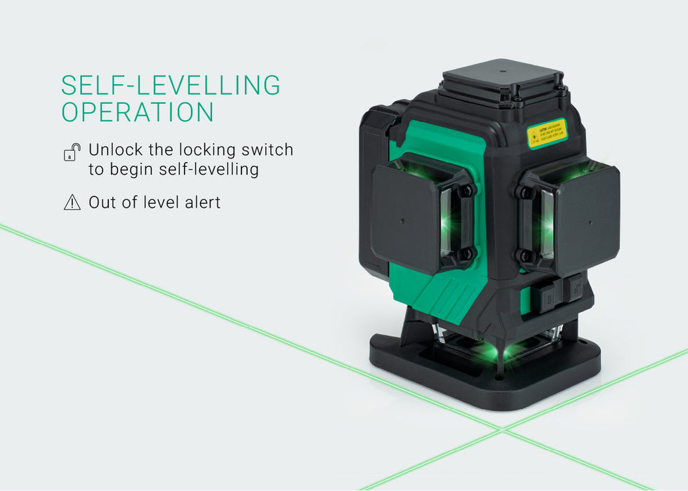 3D Multi-line Laser Level Kit 3DX-PG30B